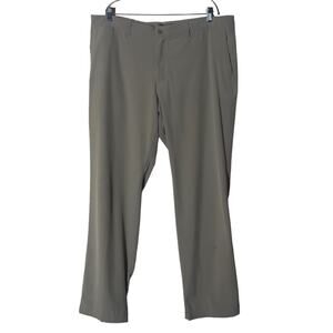 Nike Golf Standard Fit Golf Pants Men's Size 40x32 Gray Dri-Fit Athletic Casual